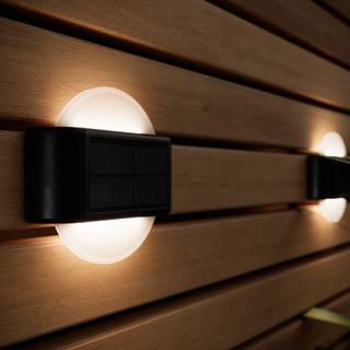 Burton solcelle væglampe (sæt af 2)