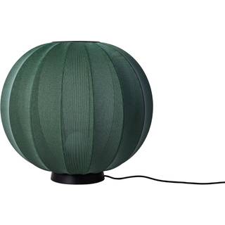 Knit-Wit 60 Round Gulvlampe Tweed Green - Made by Hand