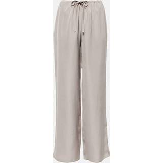 The Row Jugi mid-rise silk wide-leg pants - beige - XL