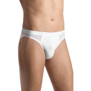 HANRO Herren Slip schwarz Baumwolle & Mix unifarben
