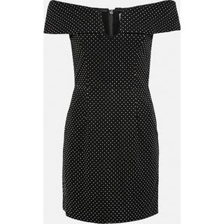 Rebecca Vallance Last off-shoulder minidress - black - XS