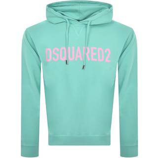 DSQUARED2 Logo Pullover Hoodie Blue