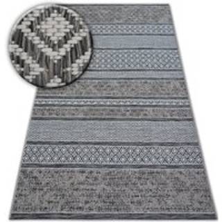 Sisaltæppe SISAL LOFT 21118 BOHO elfenben/sølv/grå 80x150 cm