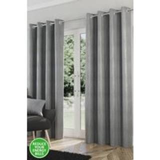Enhanced Living Enhanced Living Silver Thermal Room Darkening Goodwood Readymade Curtains