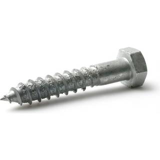 Arvid Nilsson Fransk træskrue T6S FZV 6x40/24 mm, NV10, 100 st