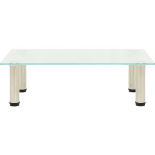 Tv-Bord 40X35X17 Cm Hærdet Glas - 60 cm / Matteret