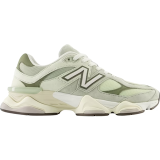 New Balance Unisex 9060 i Grøn Suede/Mesh, Størrelse 38.5