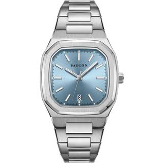 Faucon Octagon F10048 - Herre - 37 mm - Analog - Quartz - Safirbelagt Mineralglas