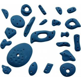 KMZ Holds - Spax 1 - Sæt med 22 spax - Klatregreb blå