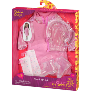 Our Generation pink jakke og kjole