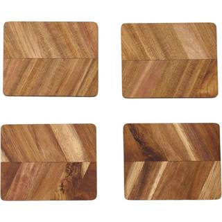 Sildebens Akacie Smørebrikker 4 stk.