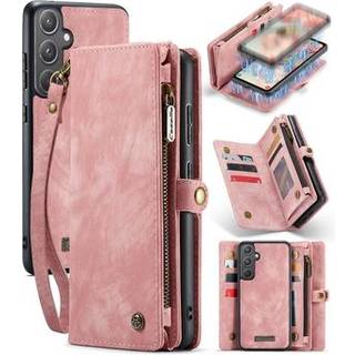 Samsung Galaxy A55 Caseme 008 2-i-1 Multifunktionel Pung - Pink
