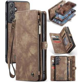 Samsung Galaxy A55 Caseme 008 2-i-1 Multifunktionel Pung - Brun