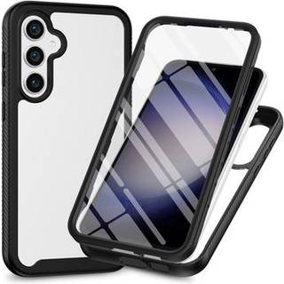 Samsung Galaxy A35 360 Beskyttelse Cover - Sort / Klar