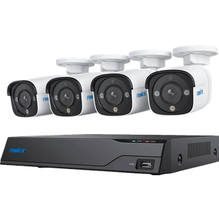 Reolink Nvs8-8mb4 Security System 8ch Nrv + 4x P330 4k Poe Kamera