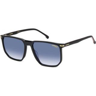 Carrera Mand CARRERA 329/S 807/08 Solbriller Acetat Sort Blå Geometrisk Skygge