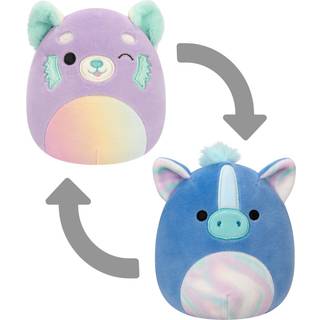 Squishmallows 5 tommer Flip-A-Mallow LEXIS og ROMANO