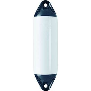 Fender Polyform F01M, 46.5 cm, Ø13 cm, hvid med sort top