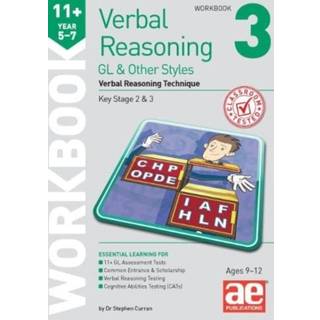 11+ Verbal Reasoning Year 5-7 GL & Other Styles Workbook 3