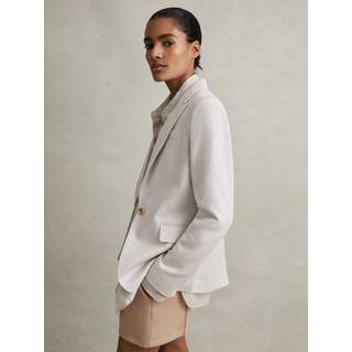 Reiss Reiss Farrah Enkeltradet Jakkesæt Blazer med TENCEL Fibre