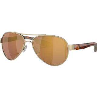 Costa Del Mar 6S4006 Loreto Polarized 400636 56 Solbriller Mænd Guld - Brushed Gold - 56mm