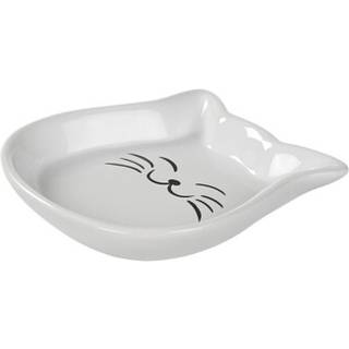 Keramikskål Happy Face Hvid