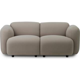 Normann Copenhagen Swell Sofa 2-pers Aquarius - 2 personers sofaer Ny Uld Beige - 1401837