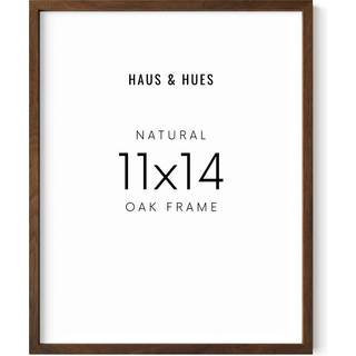 Haus og nuancer valnød 11x14 træbillede rammer - vægbillede rammer til soveværelse træ rustik billedramme moderne billedramme naturlig træ ramme