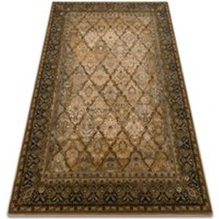 Tæppe SUPERIOR Ramme, diamanter, orientalsk - cognac 135x200 cm