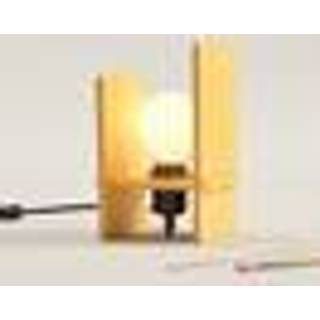 LEHO bordlampe - Gul