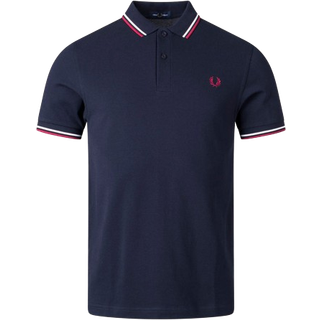 Fred Perry Twin Tipped Polo Shirt Navy