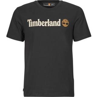 Timberland Linear Logo Short Sleeve Tee T-shirt Herrer størrelse XXL farve sort