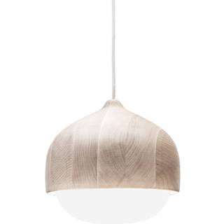 Mater Terho Pendel Matlakeret / Opalglas 24 Cm - Loftslamper Lindetræ Hvid - 02302