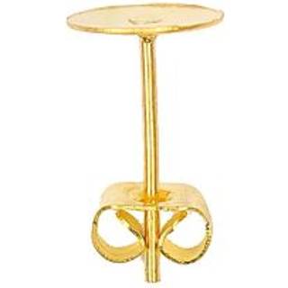 Klebestecker gold 13x8mm 2 Stück - Gold