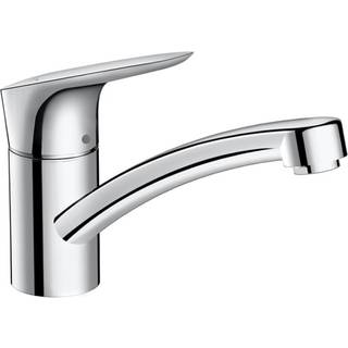 Hansgrohe Logis køkkenarmatur 120mm i krom med svingtud