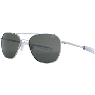 Randolph Engineering Aviator Polarized AF088 55 Solbriller Mænd Silver - Silver - 55mm