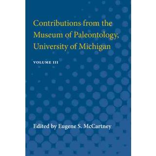 Contributions from the Museum of Paleontology