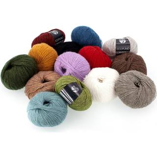 Lana Grossa Ecopuno garn - Bomuld, Merinould og Alpakka Grå 56