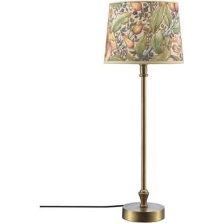 PR Home bordlampe Liam, messing, skærm Sofia Theo beige
