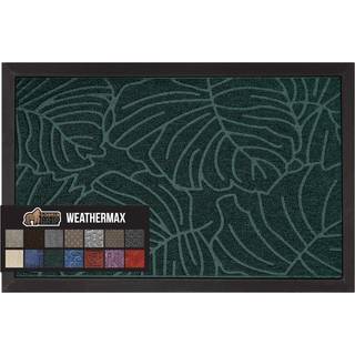 Gorilla greb hele s?sonen Weathermax Doormat 23x35 Holdbar naturgummi plet og fade resistent lav profil indend?rs udend?rs d?rm?tter let ren g?rd