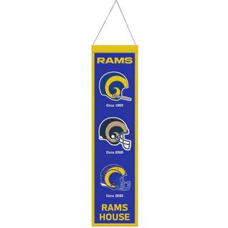 Los Angeles Rams Banner Wool 8x32 Heritage Evolution Design