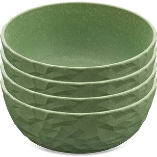 Koziol Club skål Ø16,2 cm 4-pak Nature leaf green