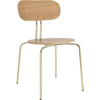 Umage Curious spisebordsstol - Messing stel / Caramel