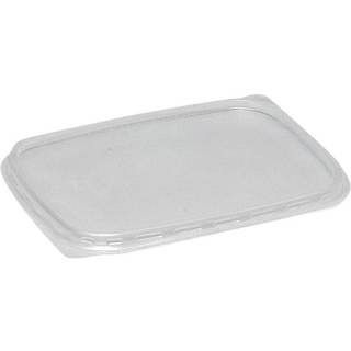 Låg til plastbakke 10,8 x 7,8 cm PP plast klar