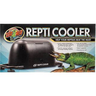 Zoo Med Repti Cooler Sort - Effektiv, justerbar afkøling til sikre, sunde reptilhabitater