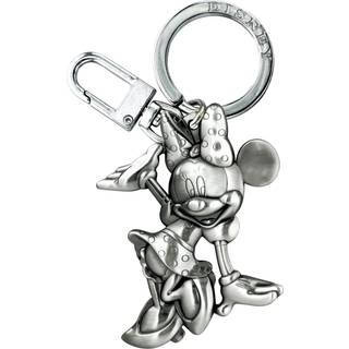 Mickey Mouse Pewter-Keychain Minnie