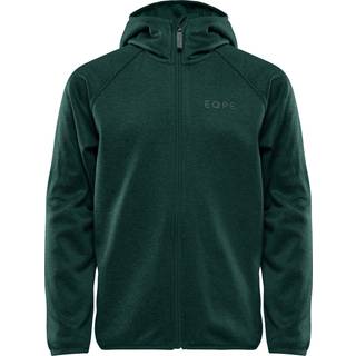Qanuk Fleece Hood JR Forest Green Melange (134/140)
