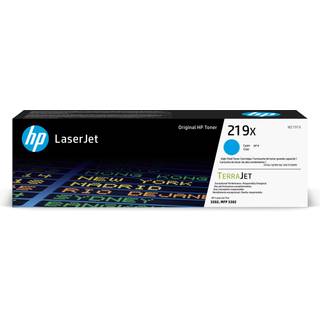 HP 219X / W2191X High Capacity Cyan Toner - Lasertoner Cyan