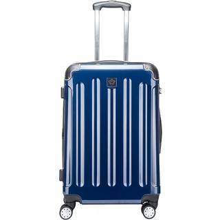 Carlo CAB Copenhagen Blå Kuffert - Stor - 77 cm