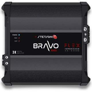 Stetsom BRAVO FLEX 3000W 0,5 - 2 ohm mono bilforstærker